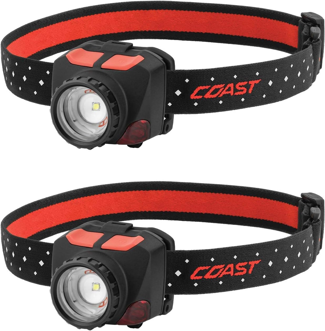 Coast FL84 Dual Color 575 Lumen Headlamp Set