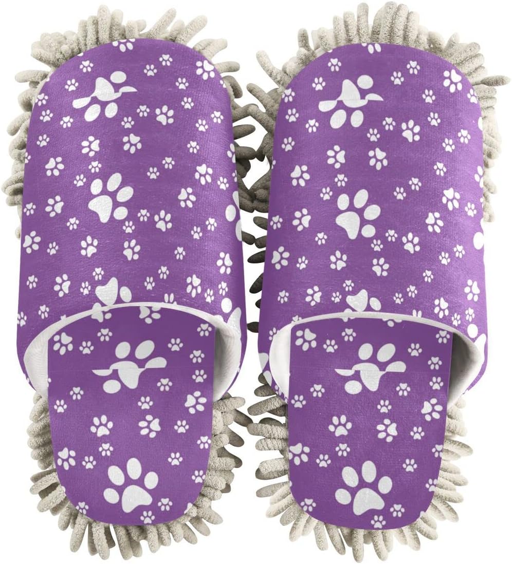 Facts Daily Paws Mop House Slippers for Cleaner Floors