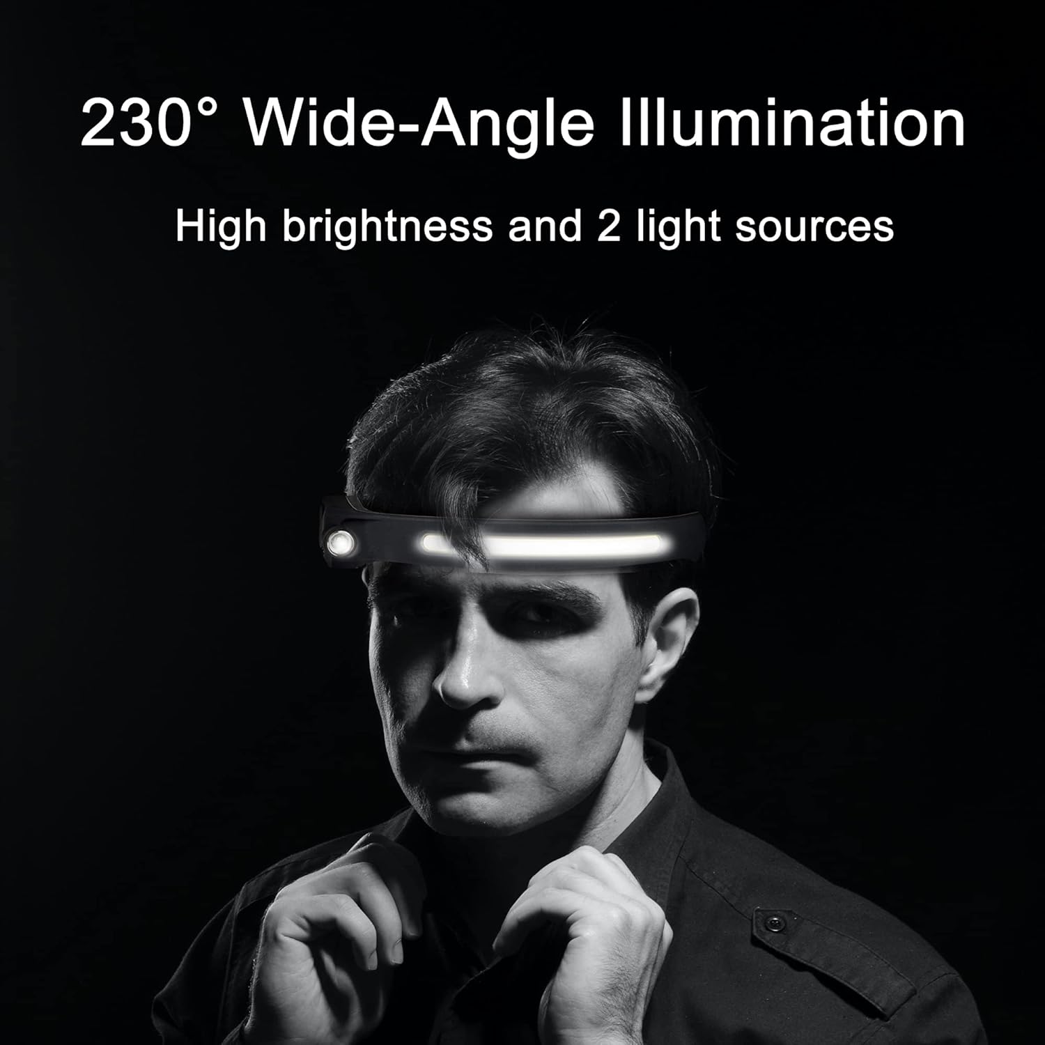 flash bright Power-Boost E-GUK Headlamp 3-Piece Set