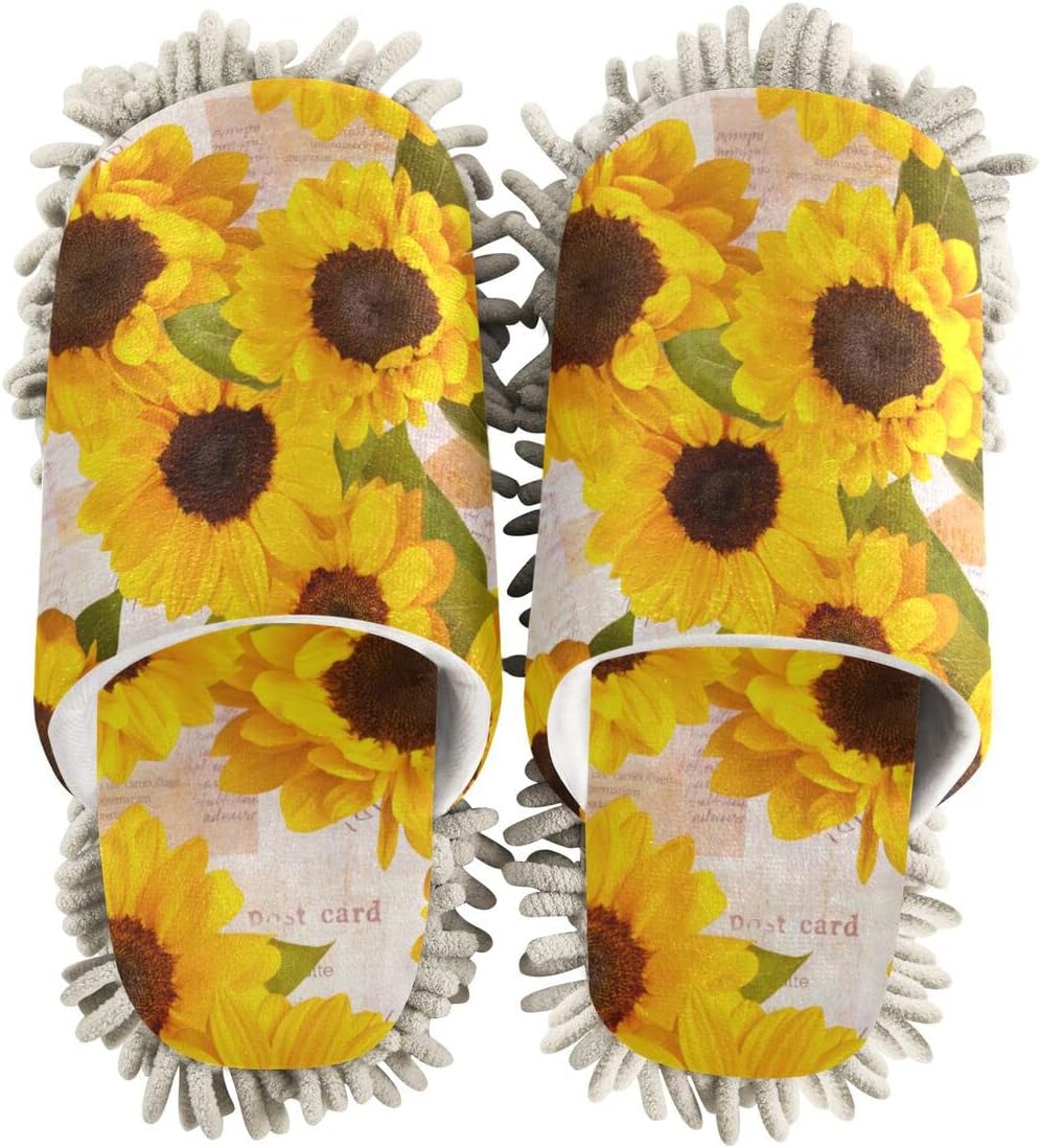 Dominic Sunflowers Kitchen Slippers