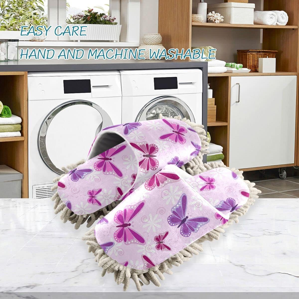 Ergonomic Mop Slipper for Efficient Floor Cleaning