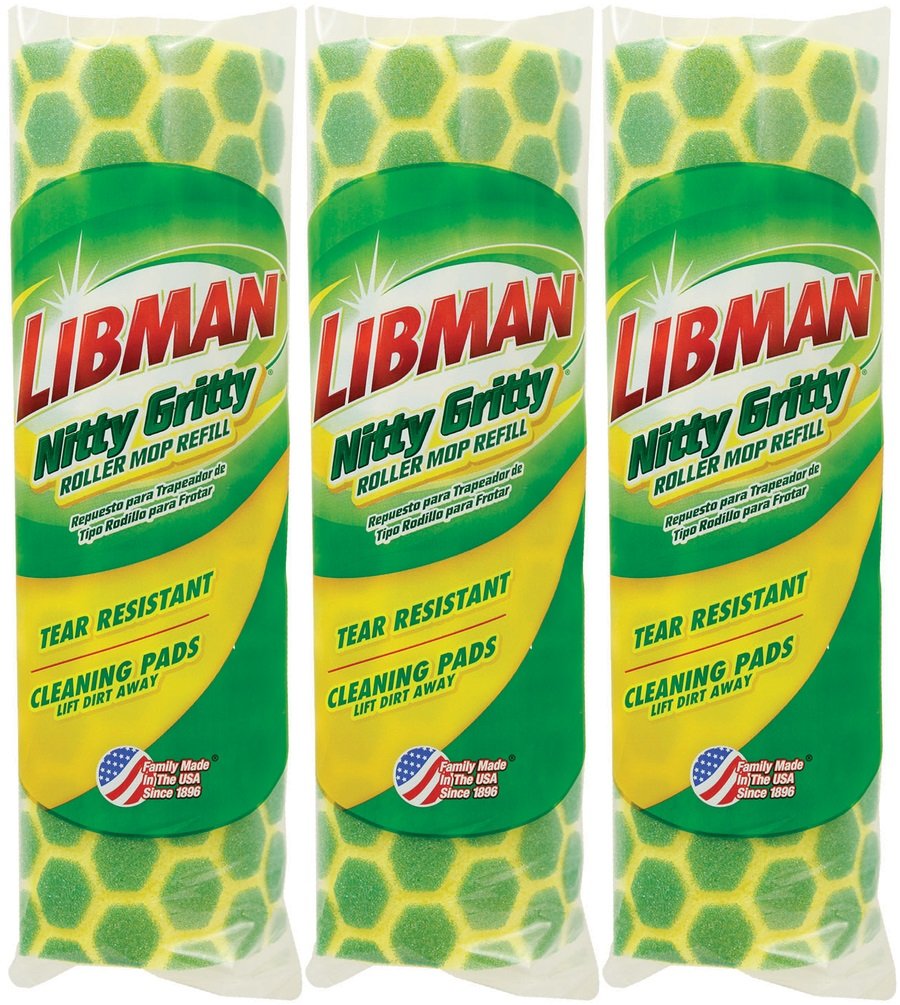 Libman Nitty Gritty Refill Pack 3-Piece