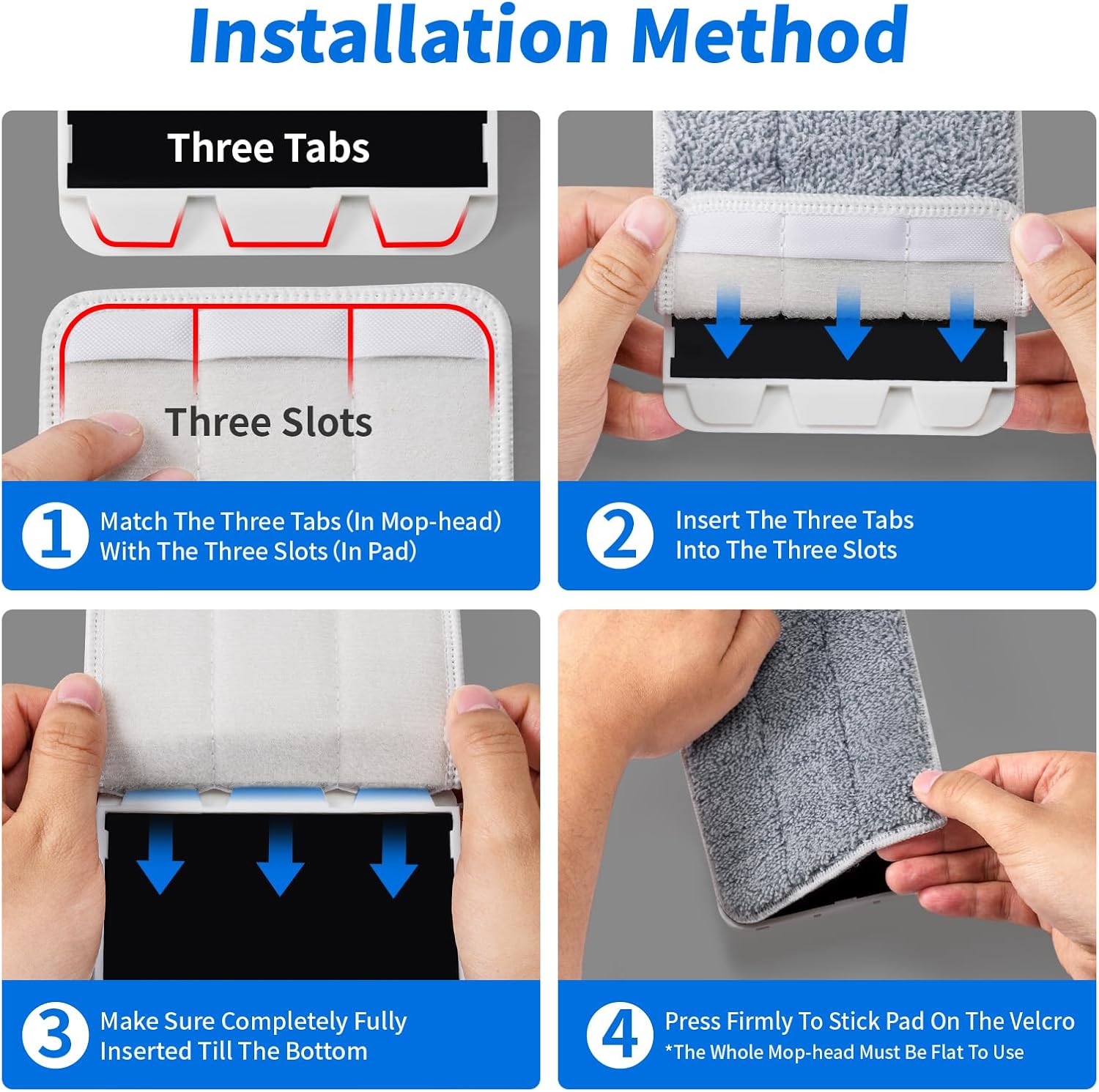 13 x 49 Microfiber Mop Pad