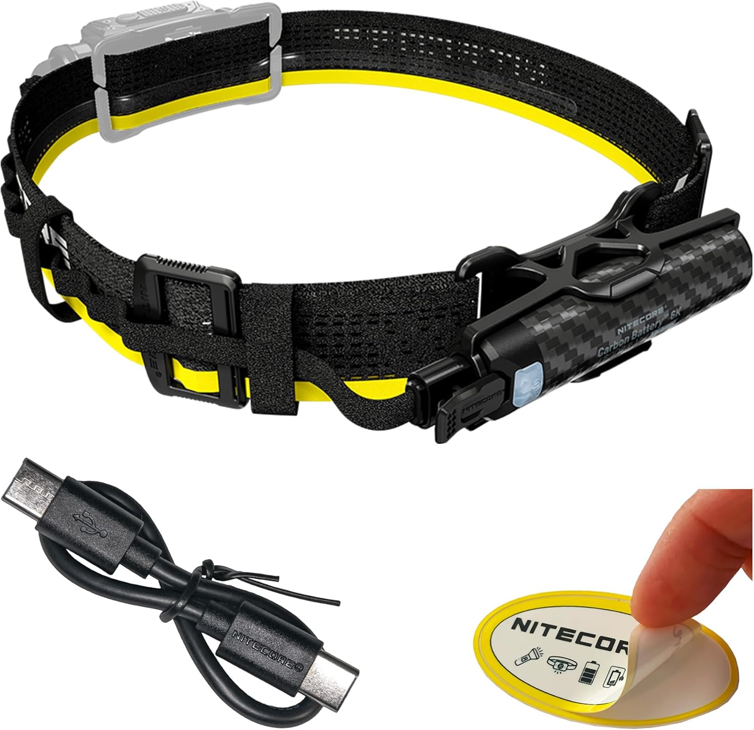 Nitecore Carbon 6K Headlamp Kit