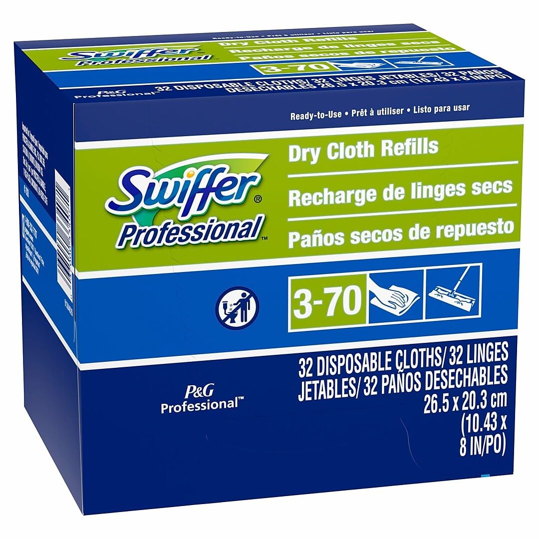 Swiffer 33407BX Dry Mop Refill System 32-Pack White