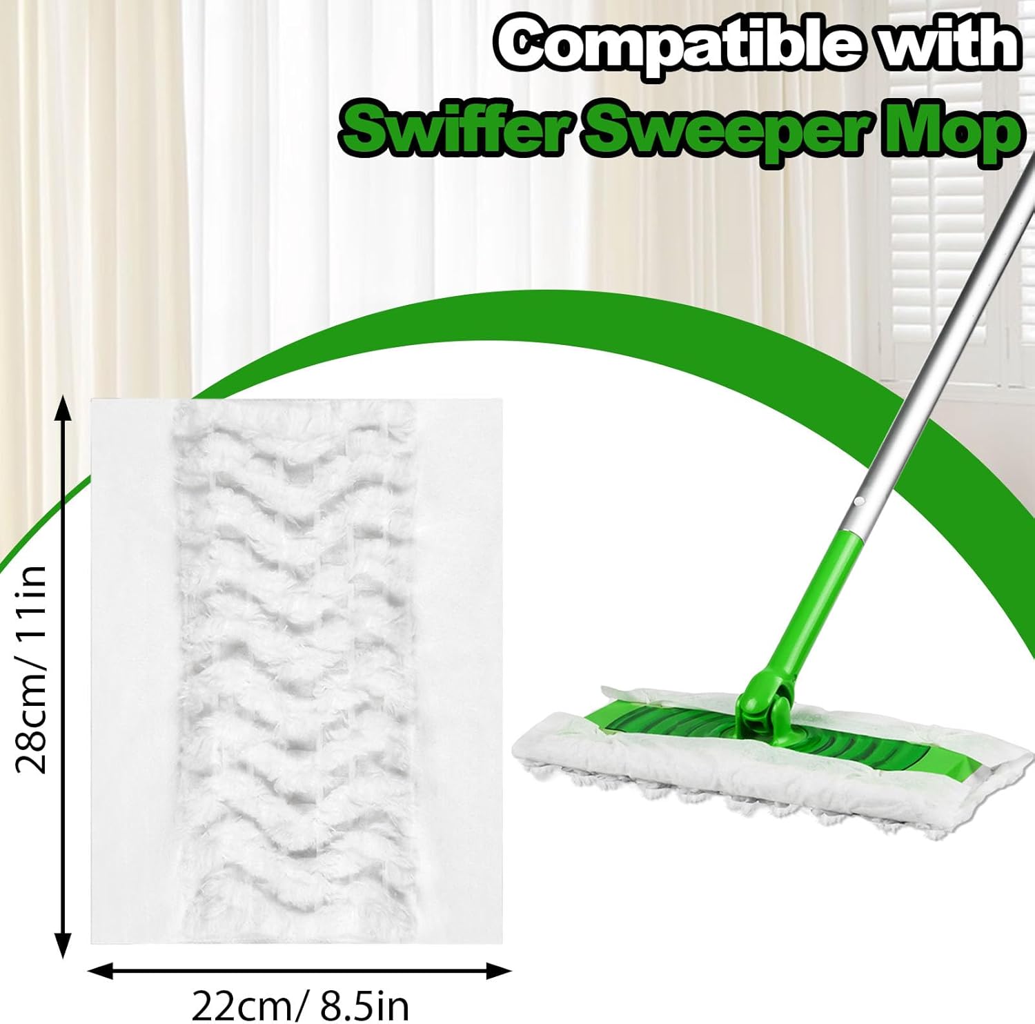 46 Pcs Swiffer Dry Sweeping Cloths
