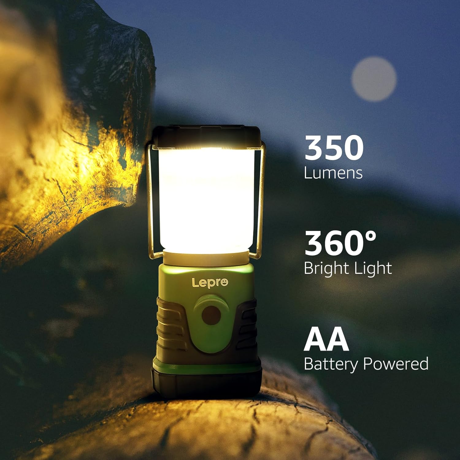 Lepro LED Camping Lantern Mini Camping Lantern