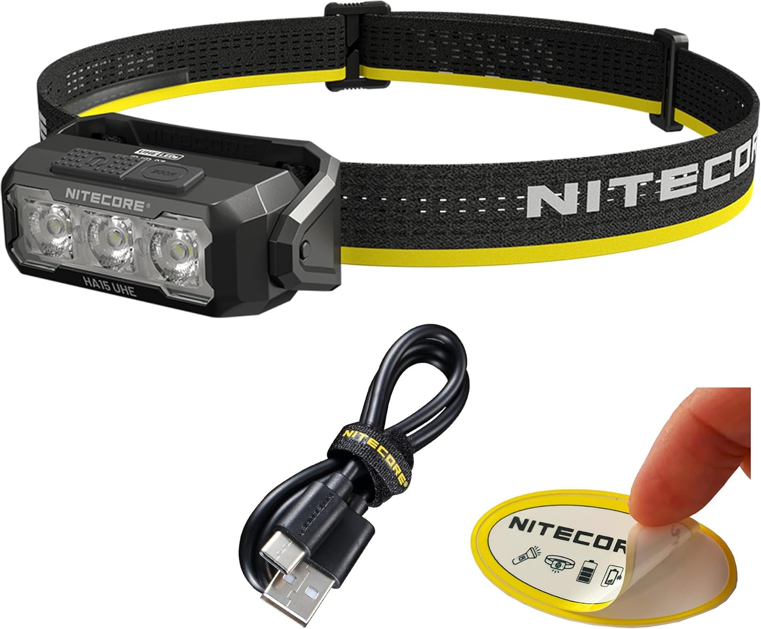 Nitecore HA15 UHE Headlamp Bright Durable and Universal
