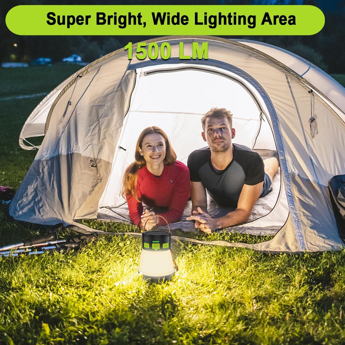 1500 Lumens LED Camping Lantern