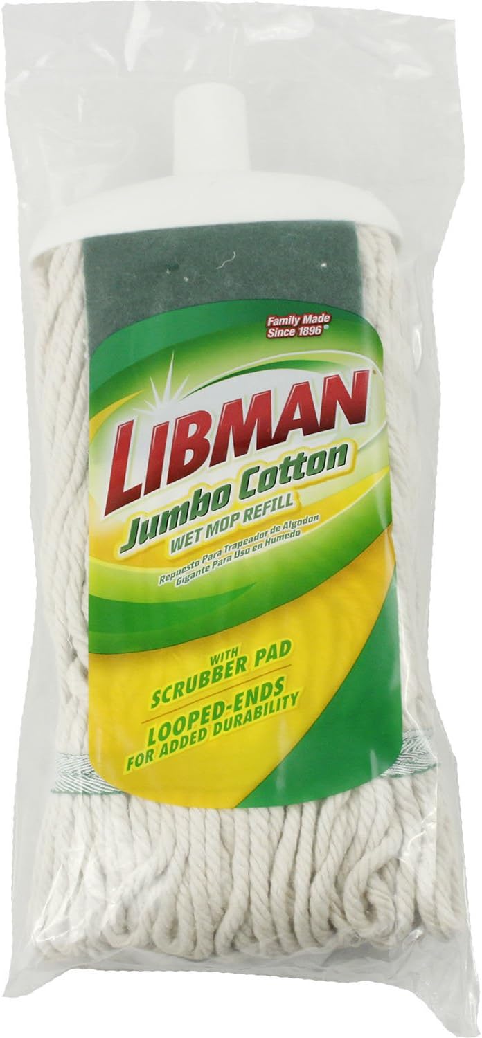 Approx 130 Wet Mop Heads For Libman Jumbo Cotton Mops