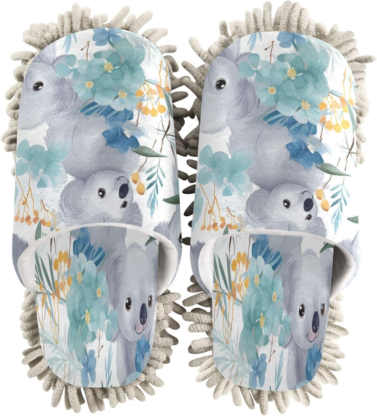 Microfiber Slippers House Cleaning - Ultra Comfy Soft Washable for MenWomen