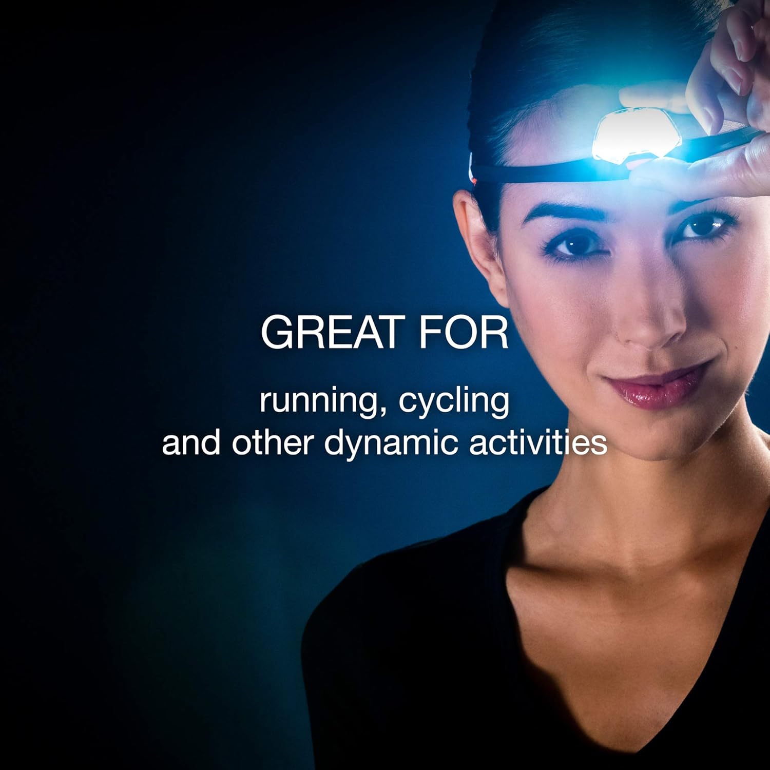 PETZL IKO CORE Rechargeable LED Headlamp - 500 Lumens Lightweight Hole-free