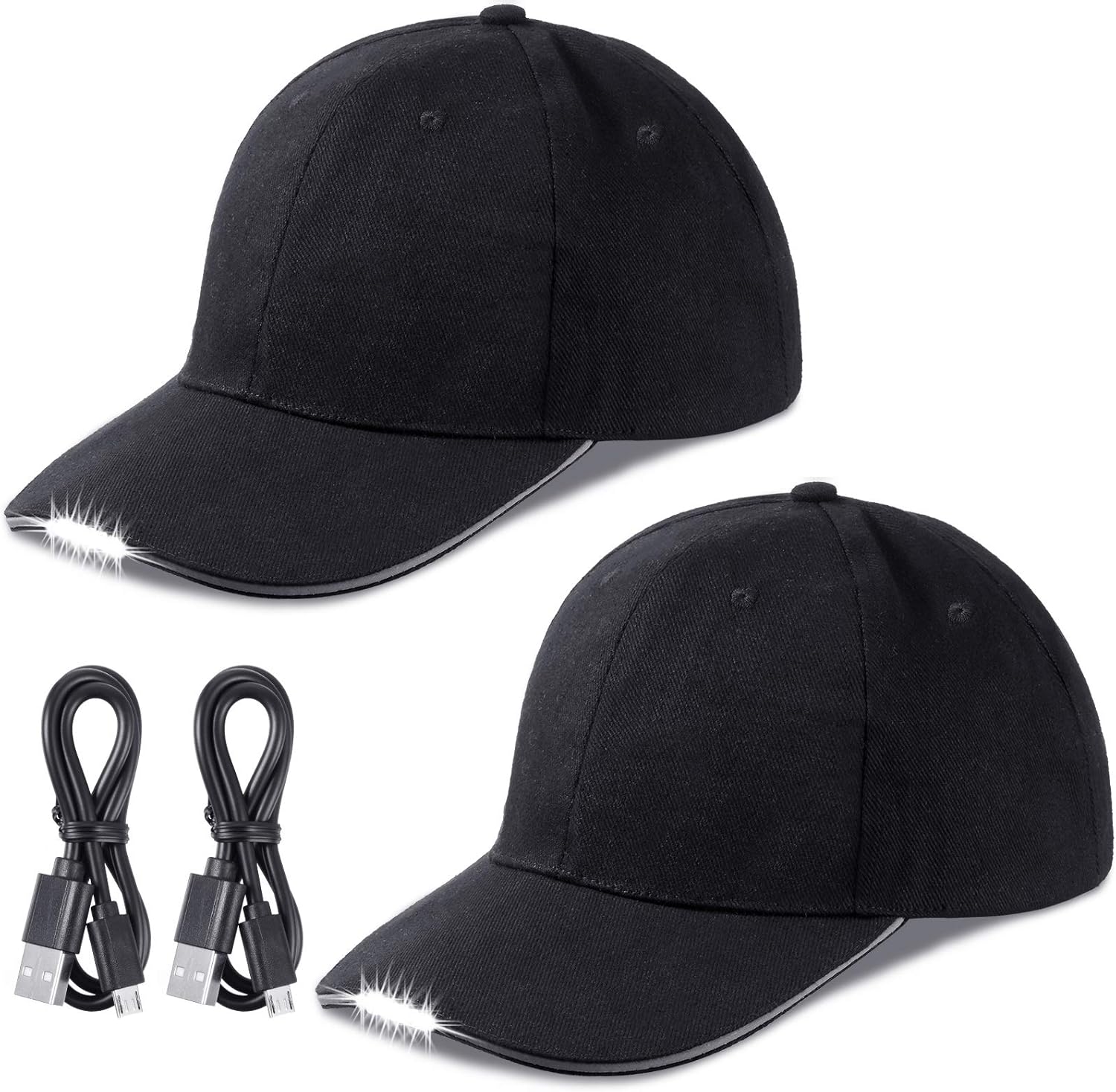 Manual Adjustable LED Baseball Hat