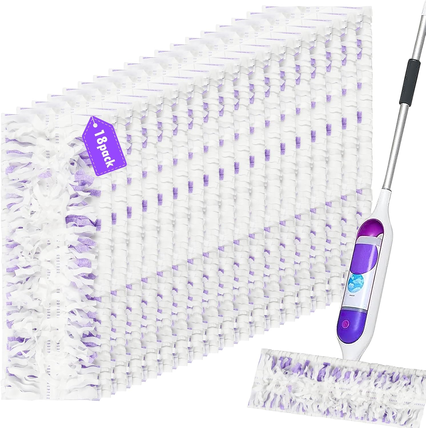 18 Count Pure Realm Swiffer PowerMop Replacement Pads