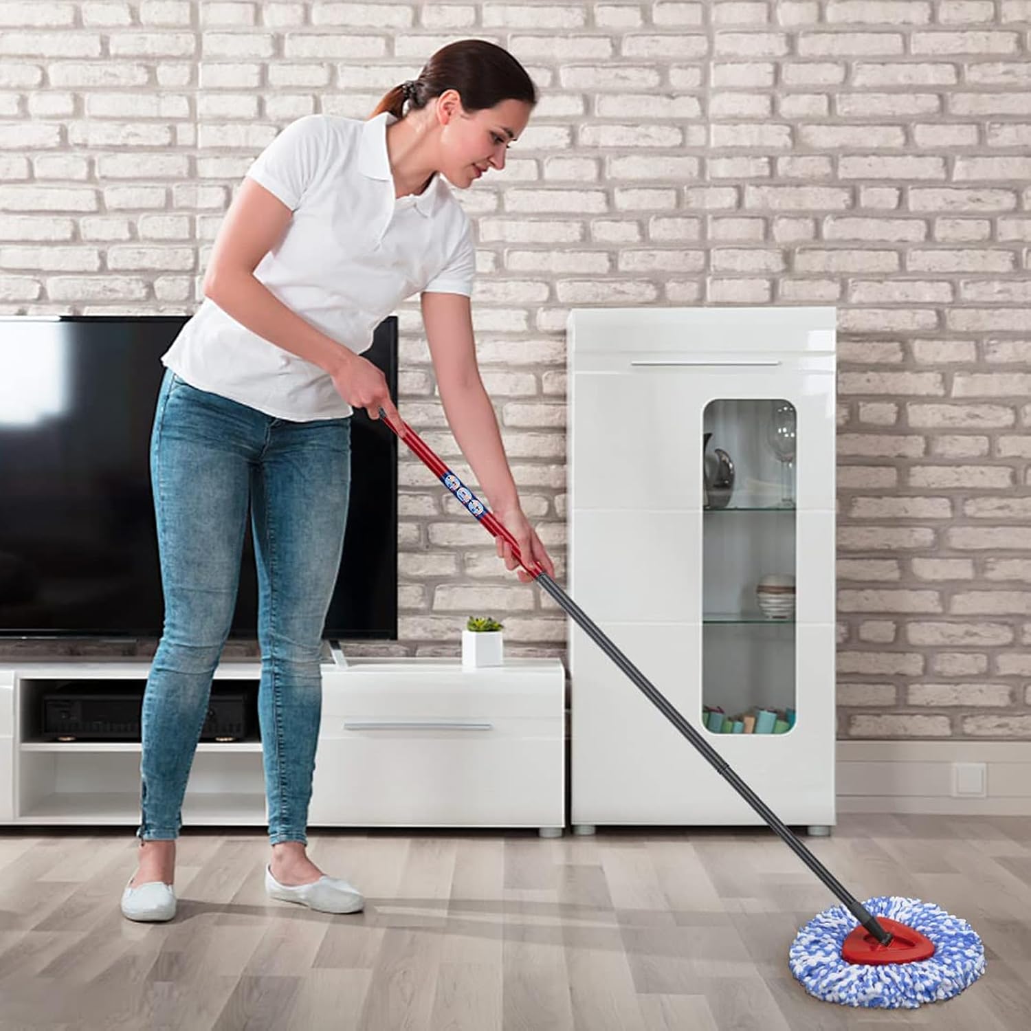 Spin Mop Replacement Head Base O-Cedar EasyWring 1 Tank System Compatible