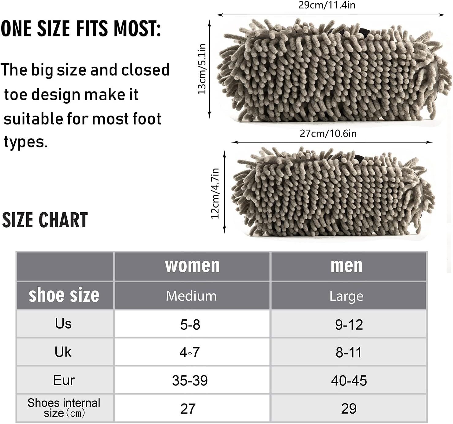 Kigai Microfiber Cleaning Slippers Giraffe Leopard