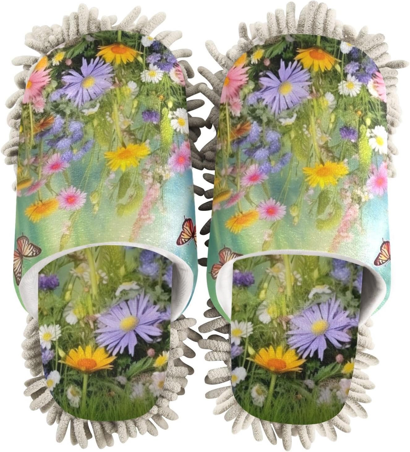 Ergonomic Microfiber Slippers for Spring Cleaning