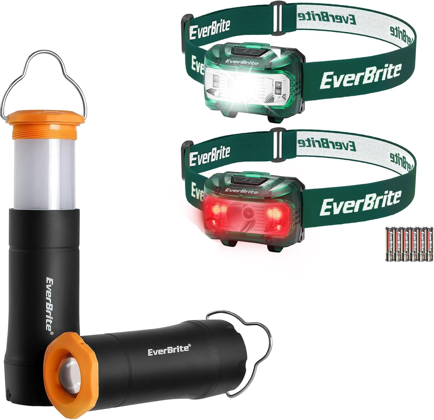 2-in-1 Mini Lantern 2-Piece Headlamp