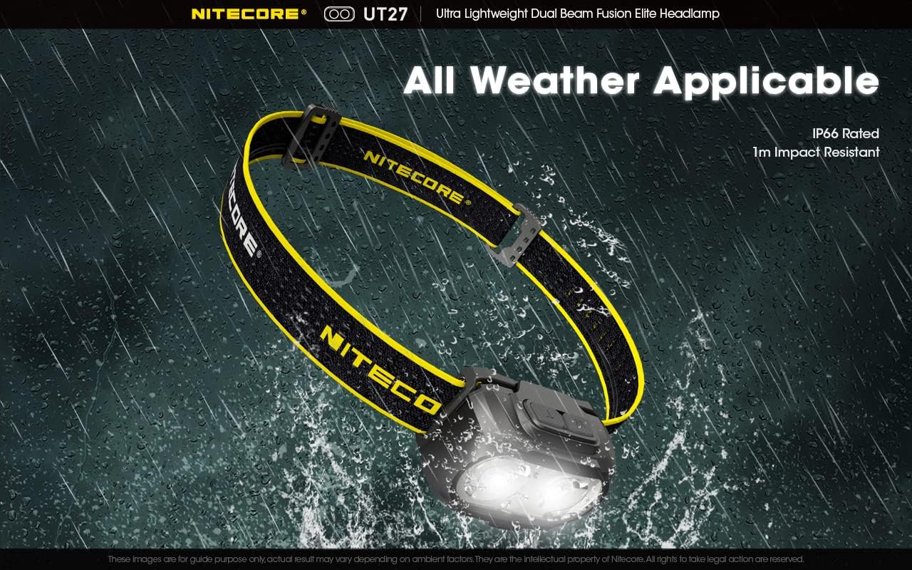 Nitecore UT27 Dual Beam Fusion Headlamp