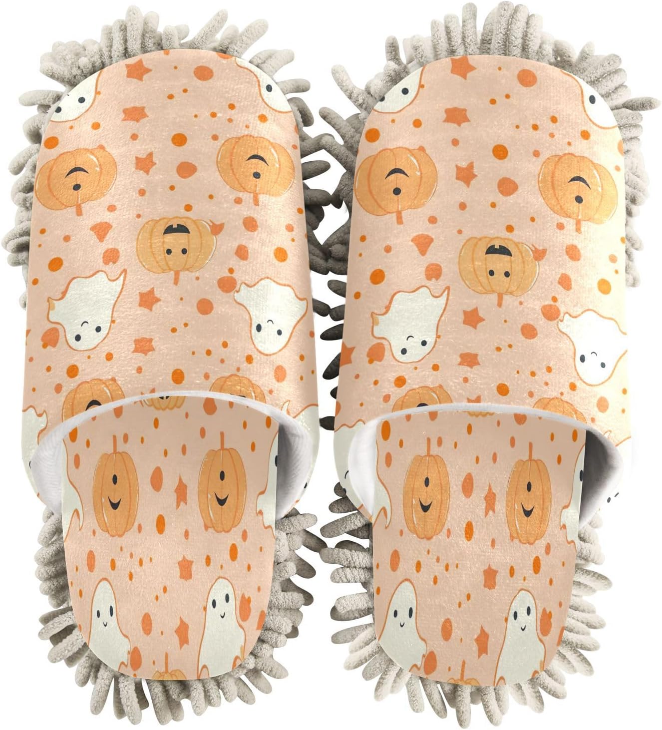 Zhirexin Spooky Kitchen Cleaning Slippers