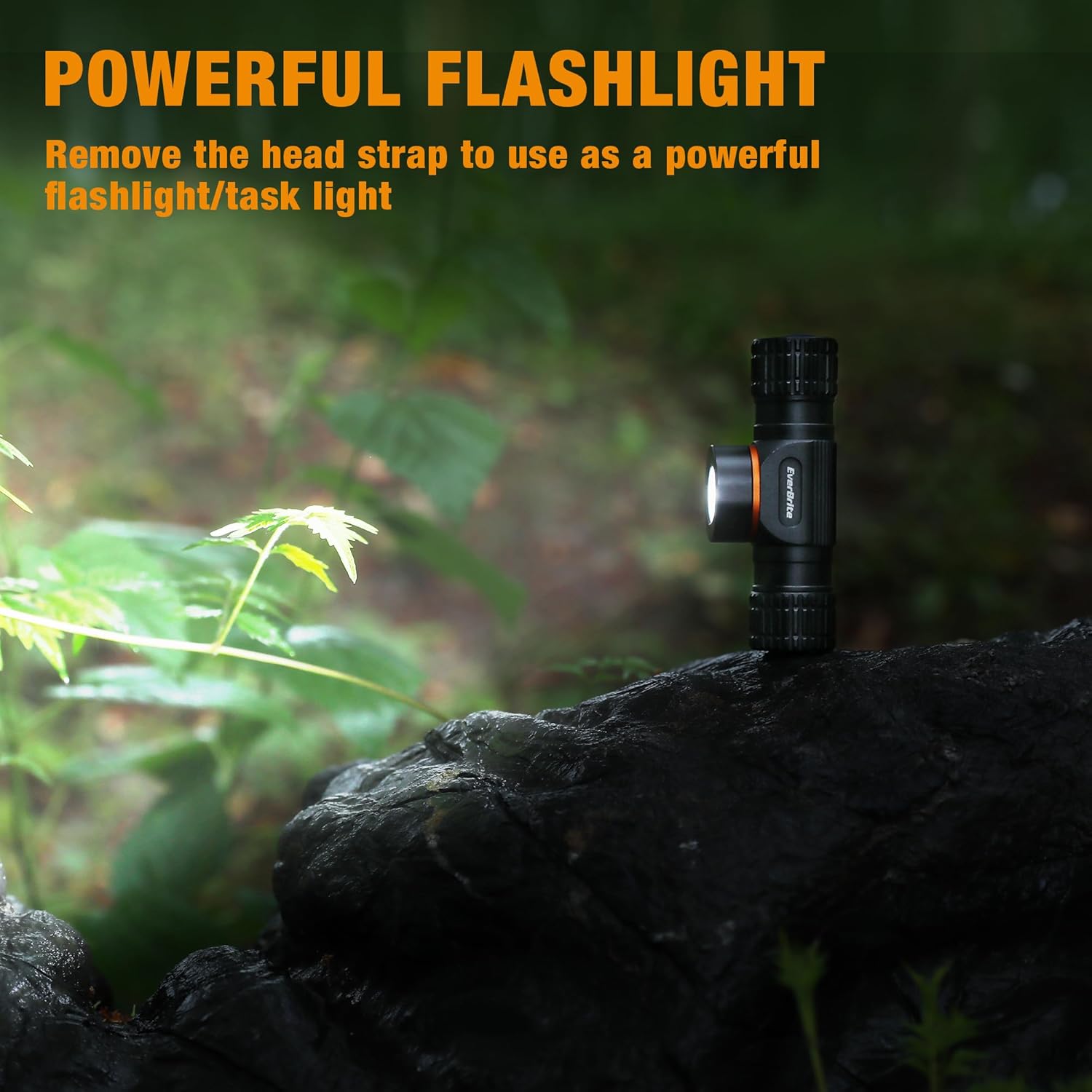 EverBrite Rechargeable Headlamp with 5 Modes