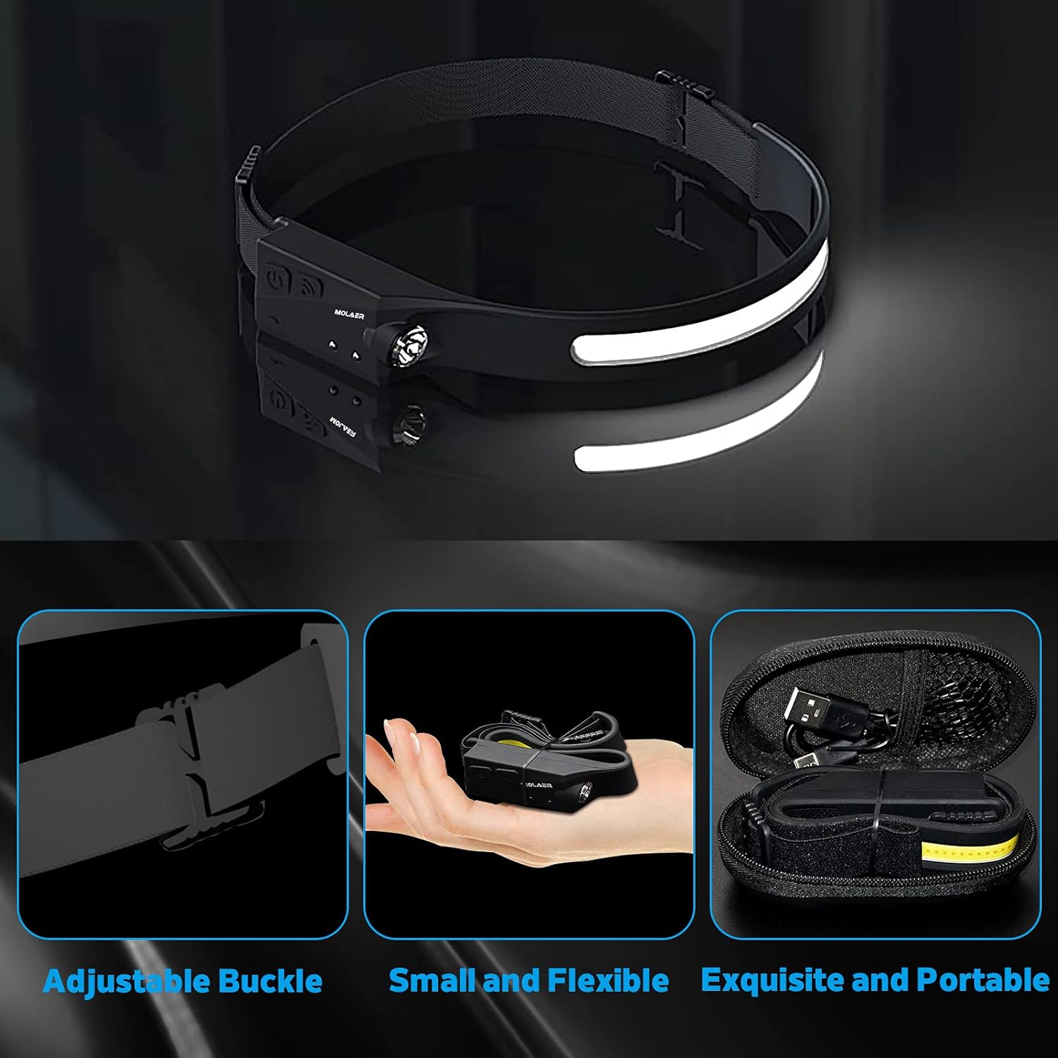 230 Rechargeable LED Headlamp