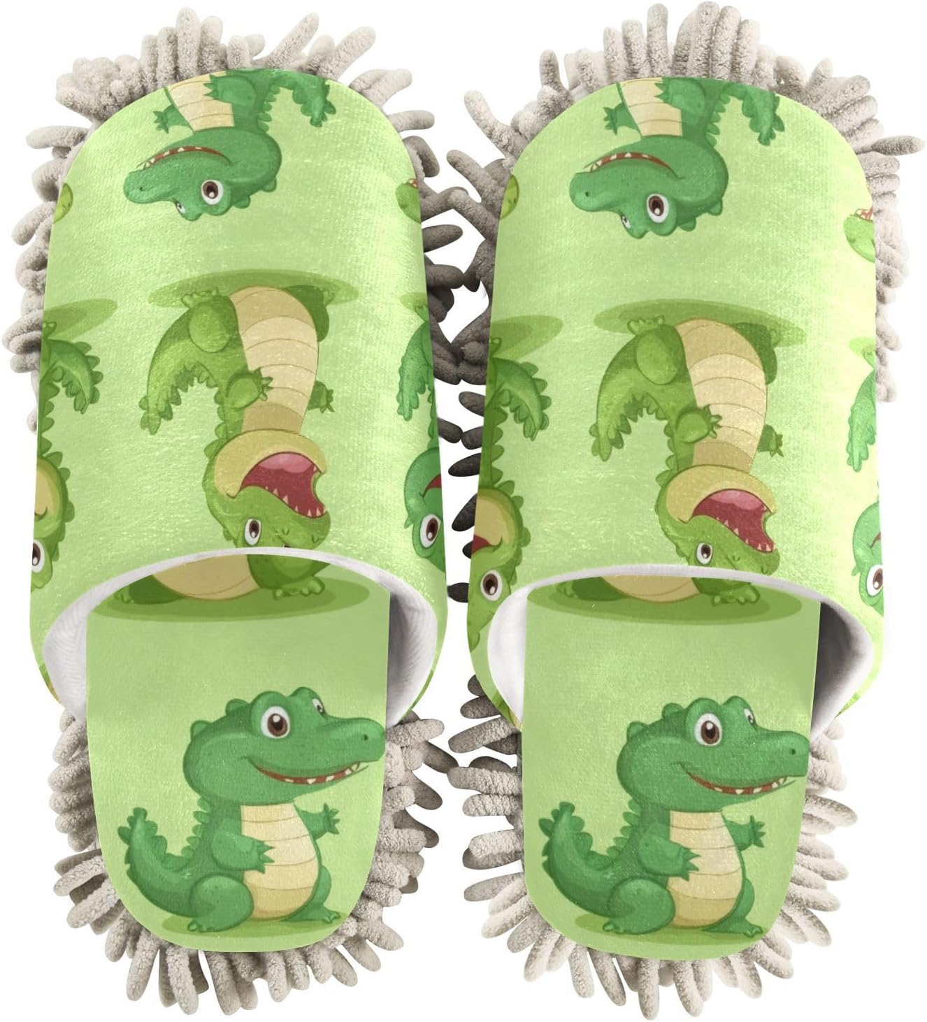 Healthy Mopping Experience Microfiber Slippers for MenWomen