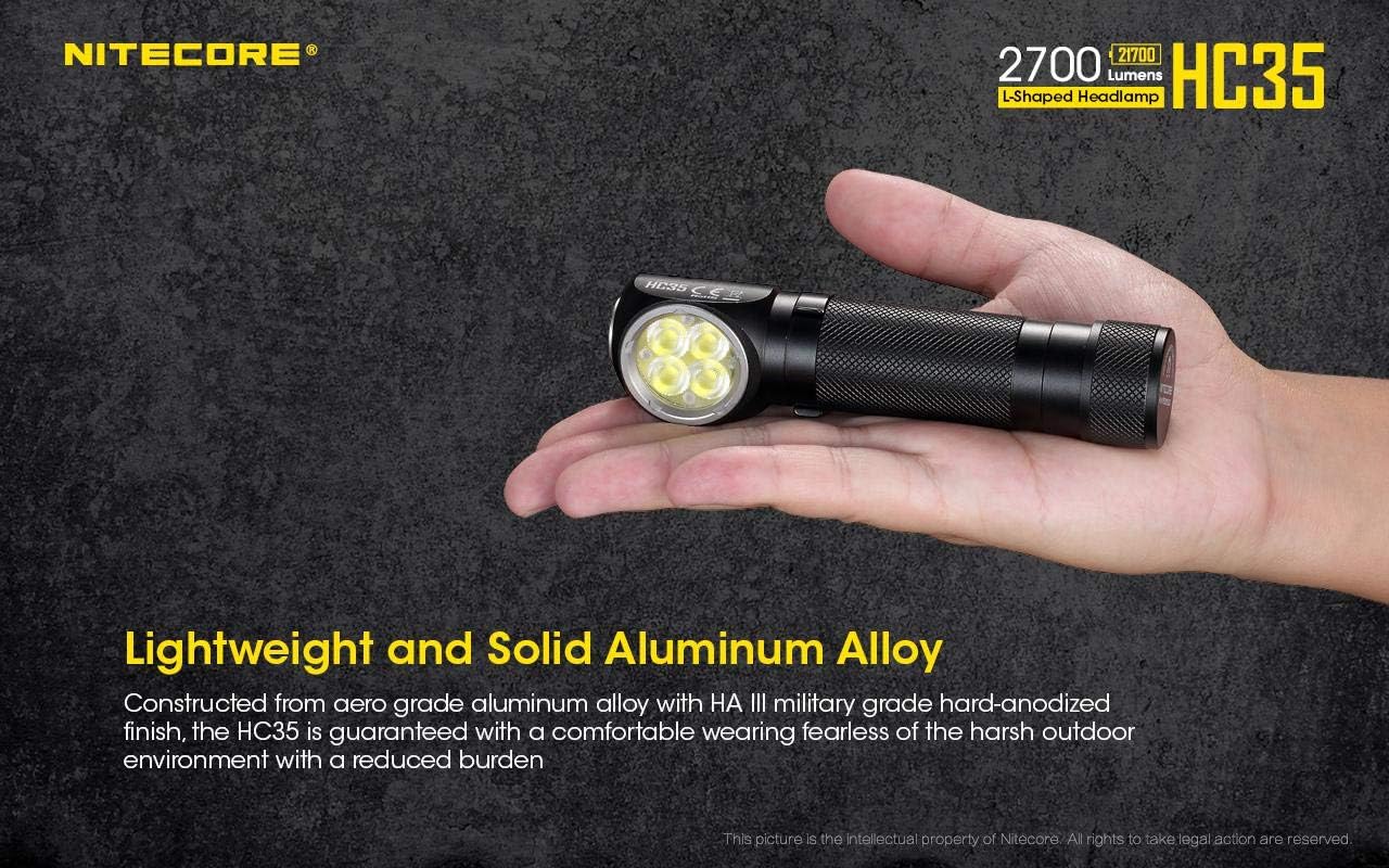 Nitecore Rechargeable LED Headlamp - 2700 Lumen Output