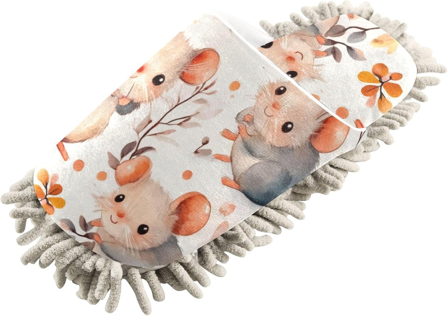 Perfect for Households Microfiber Cleaning Slippers for MenWomen