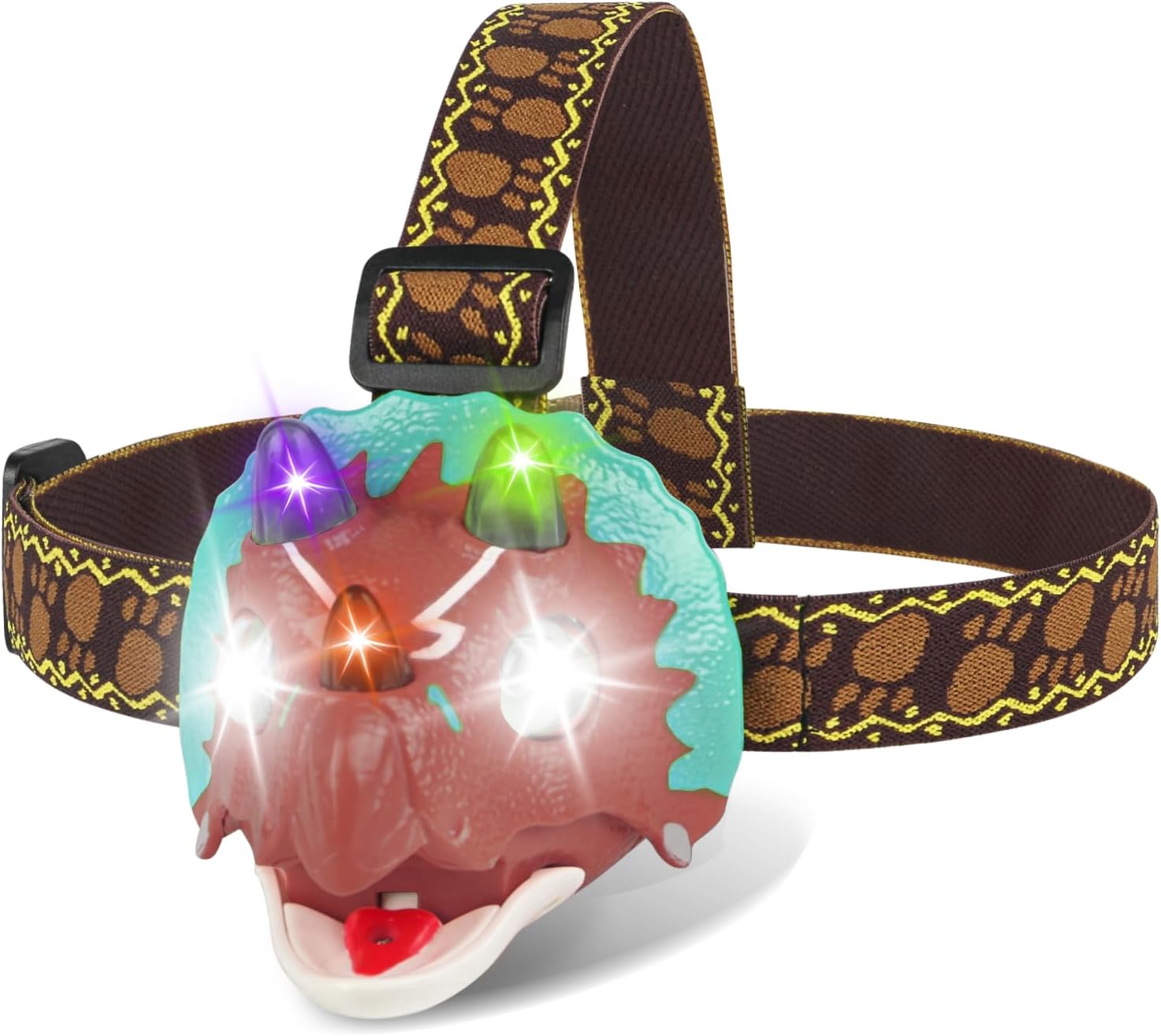 Dinosaur-Themed Headlamp for Kids
