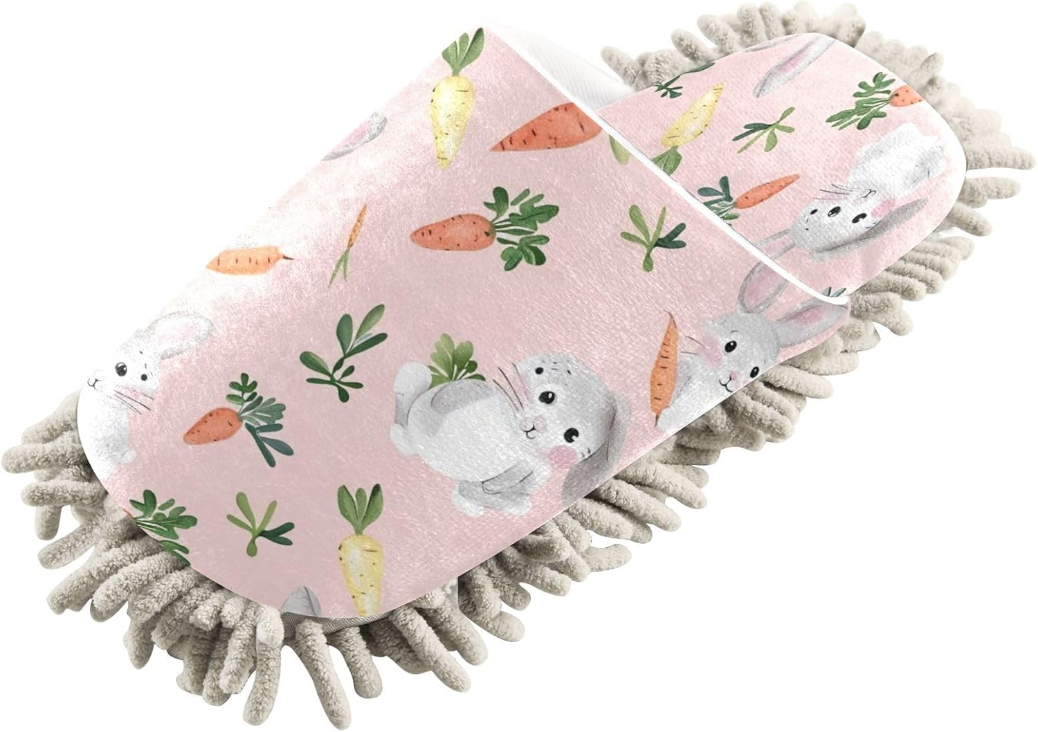 Keep Feet Comfortable for Cleaning - Soft Microfiber Slippers for House