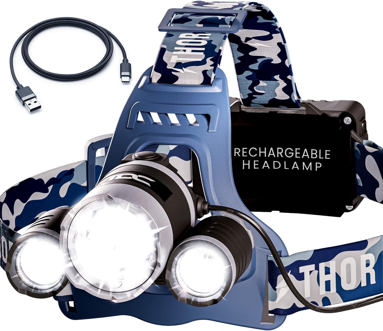 TDC 1080 Lumens IPX4 Head Lamp
