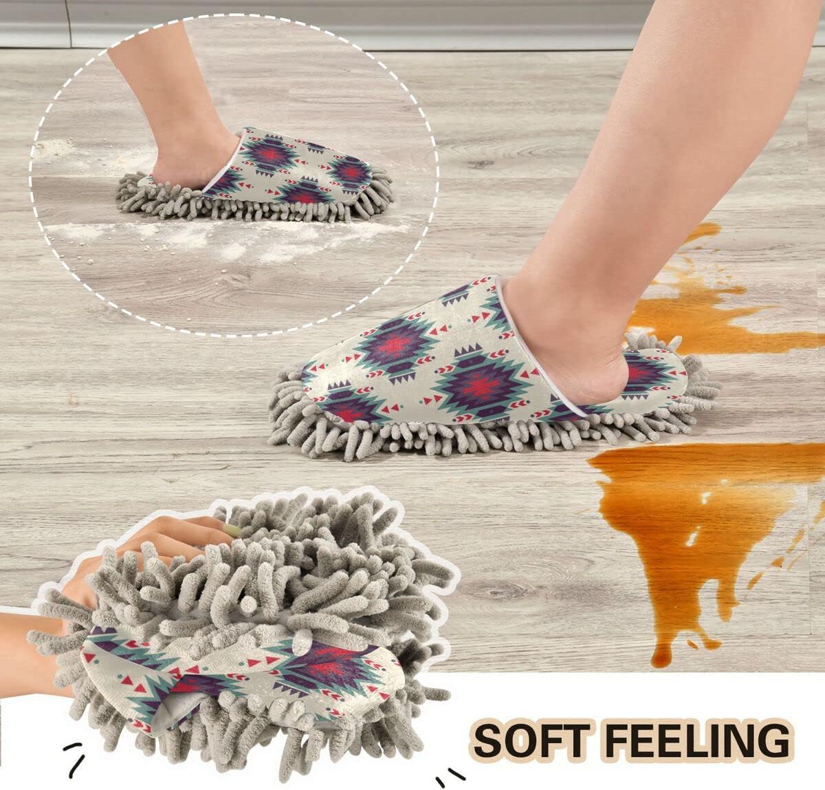 Dom confidence slipper mop for easy cleaning days
