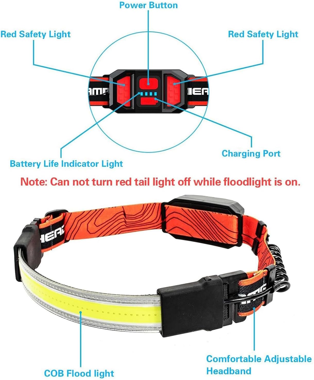 W dn Tren Headlamp