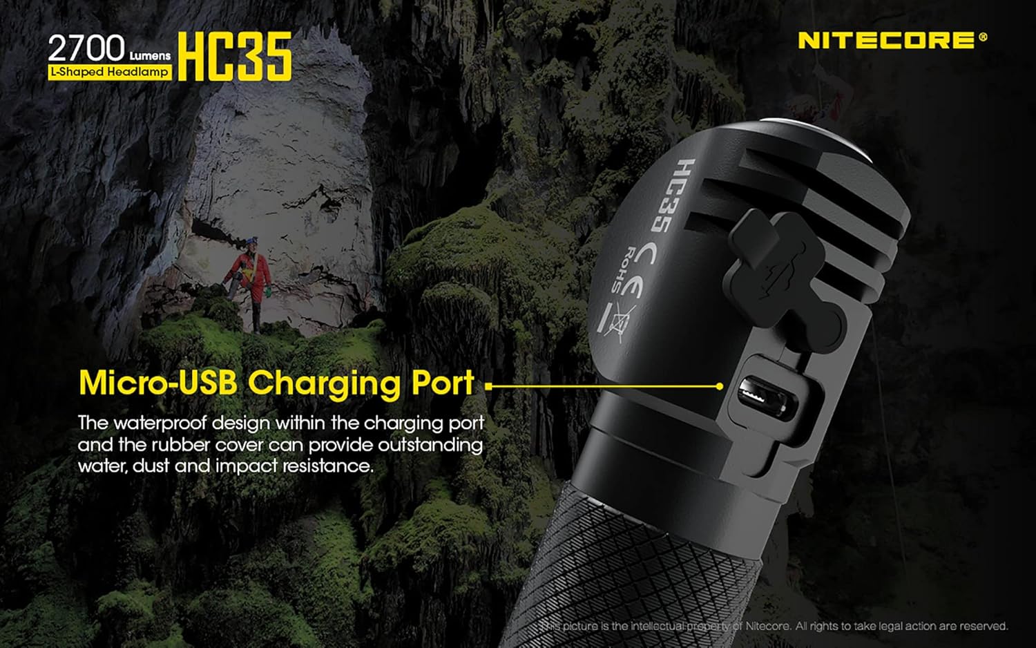 Big Bright Flashlight 2700 Lumens Reliable and Rechargeable