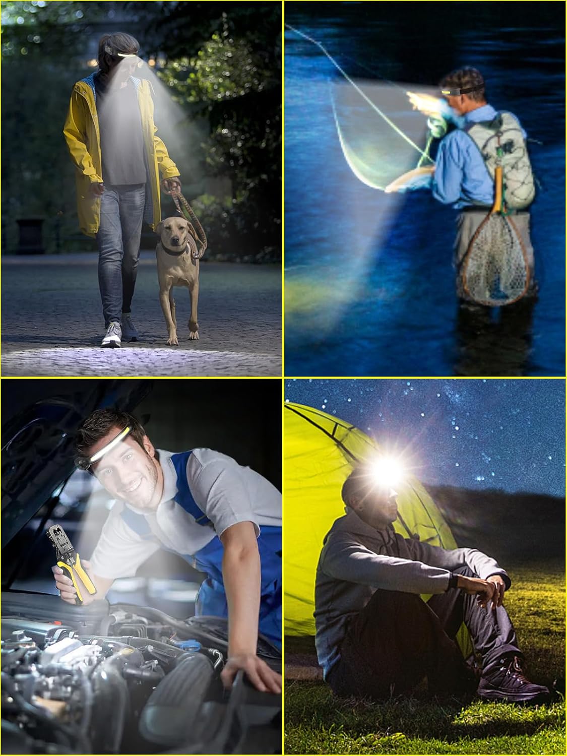 UNBON Spotlight 230 Rechargeable Headlamp