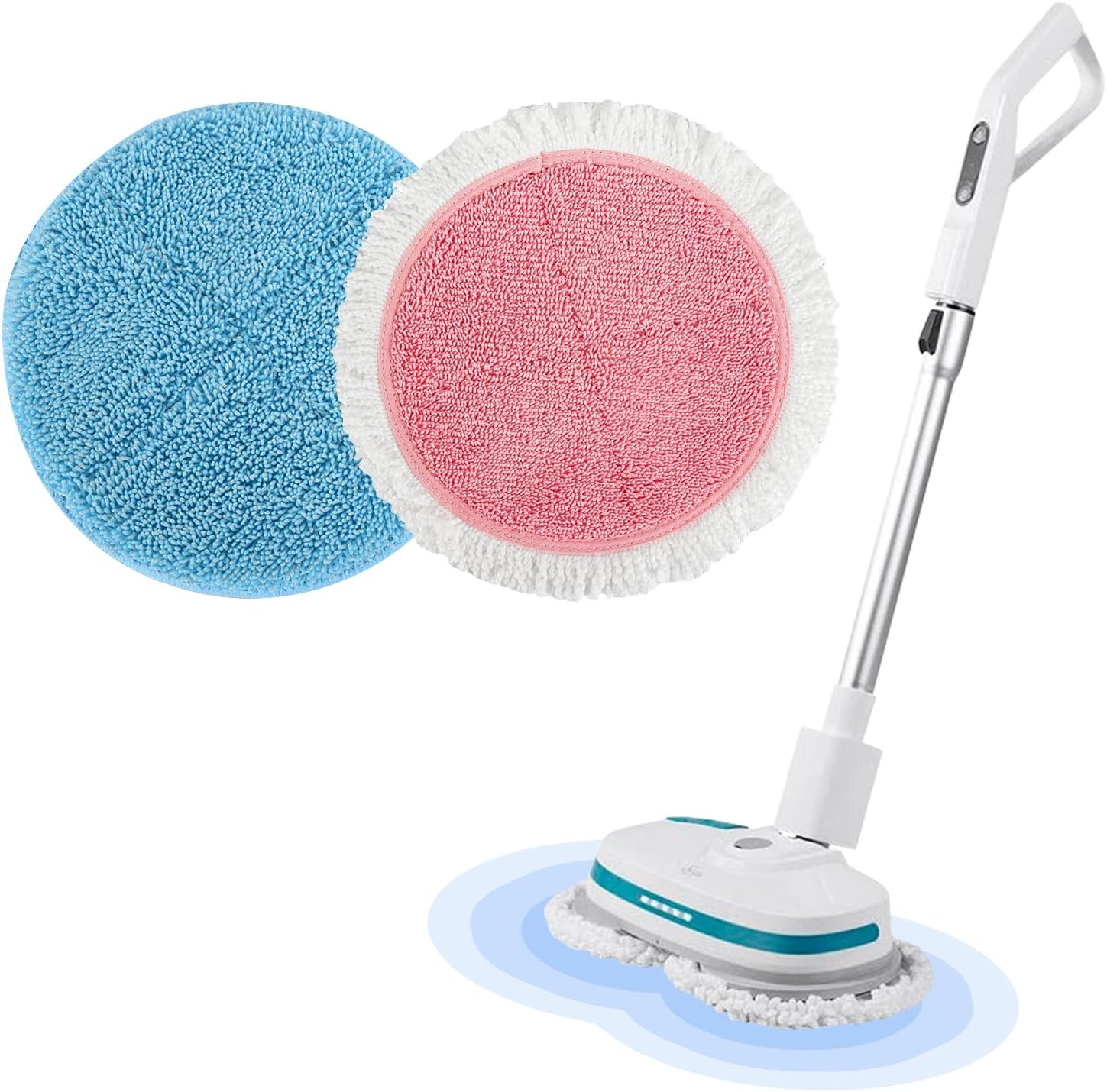 8-Pack beiLan Replacement Mop Pads for 728-inch Electric Mops