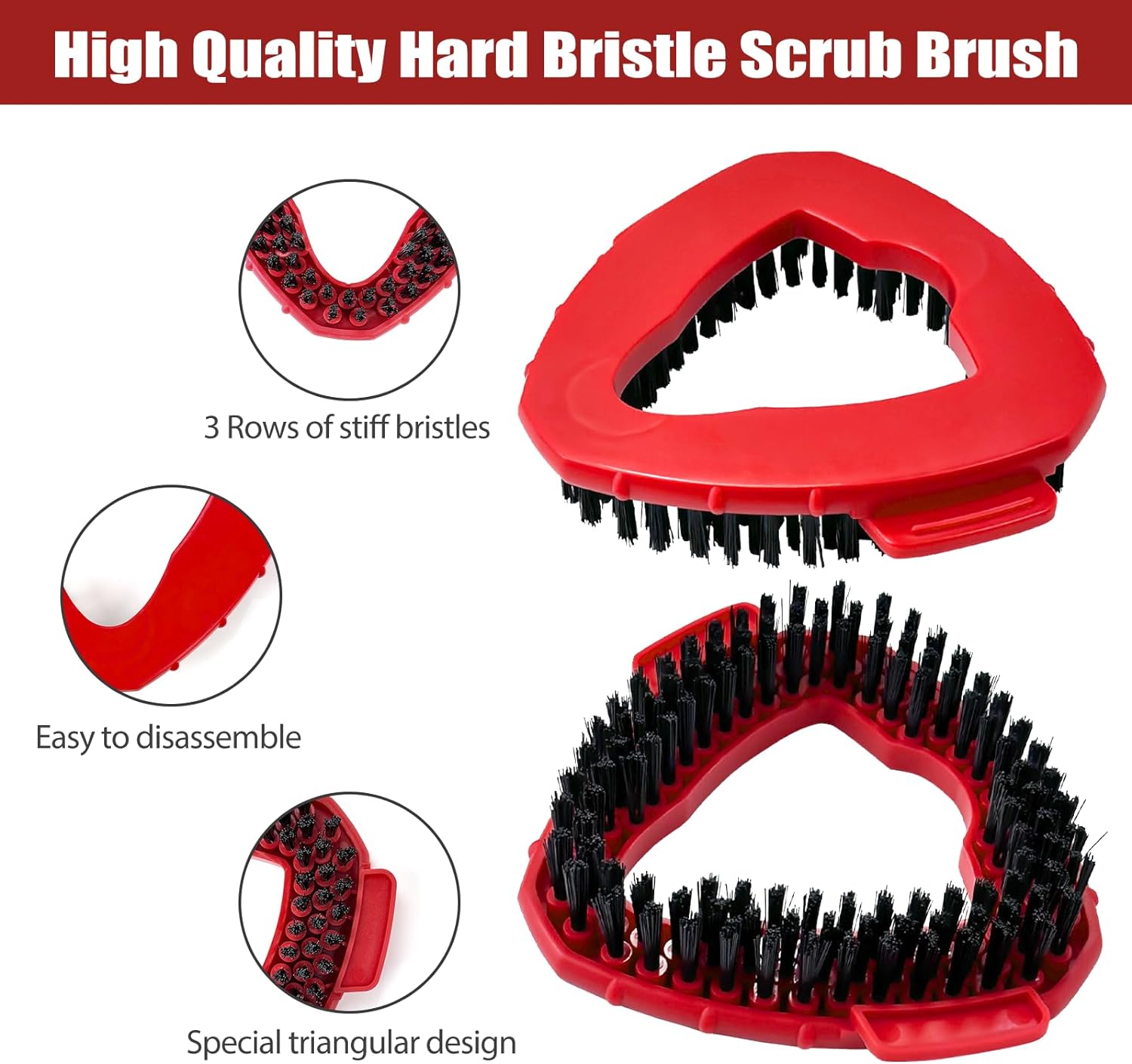Puiuisoul Spin Scrub Brush Heads 2 Pack