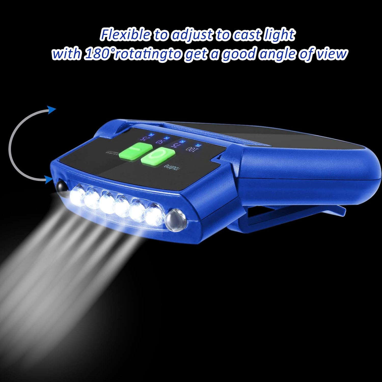 Mudder Rechargeable LED Cap Lights