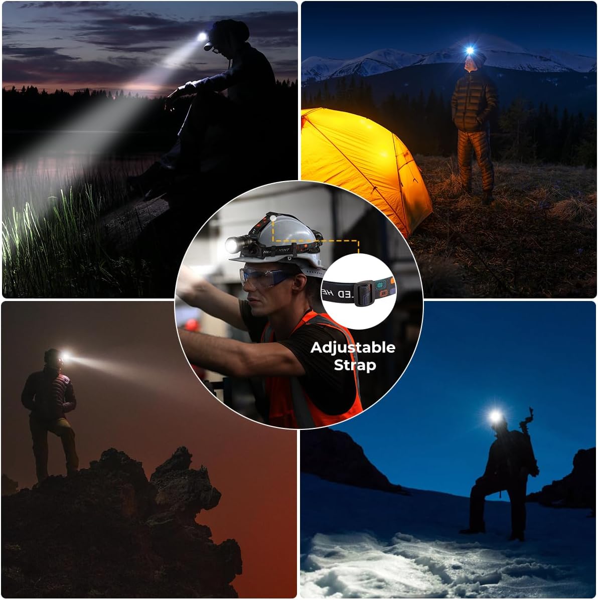 Bright Headlamp for Adults