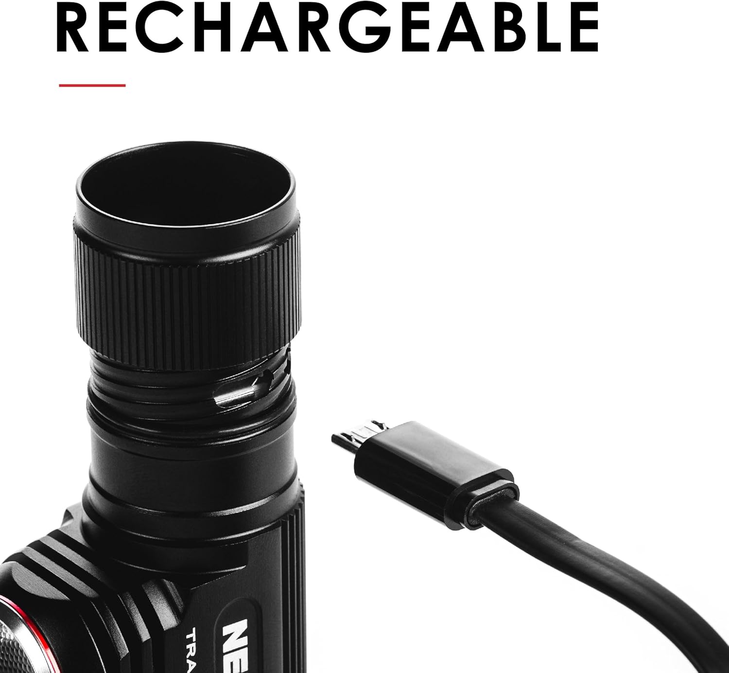 NEBO Transcend 1000-Lumen Headlamp - Rechargeable Waterproof Adjustable