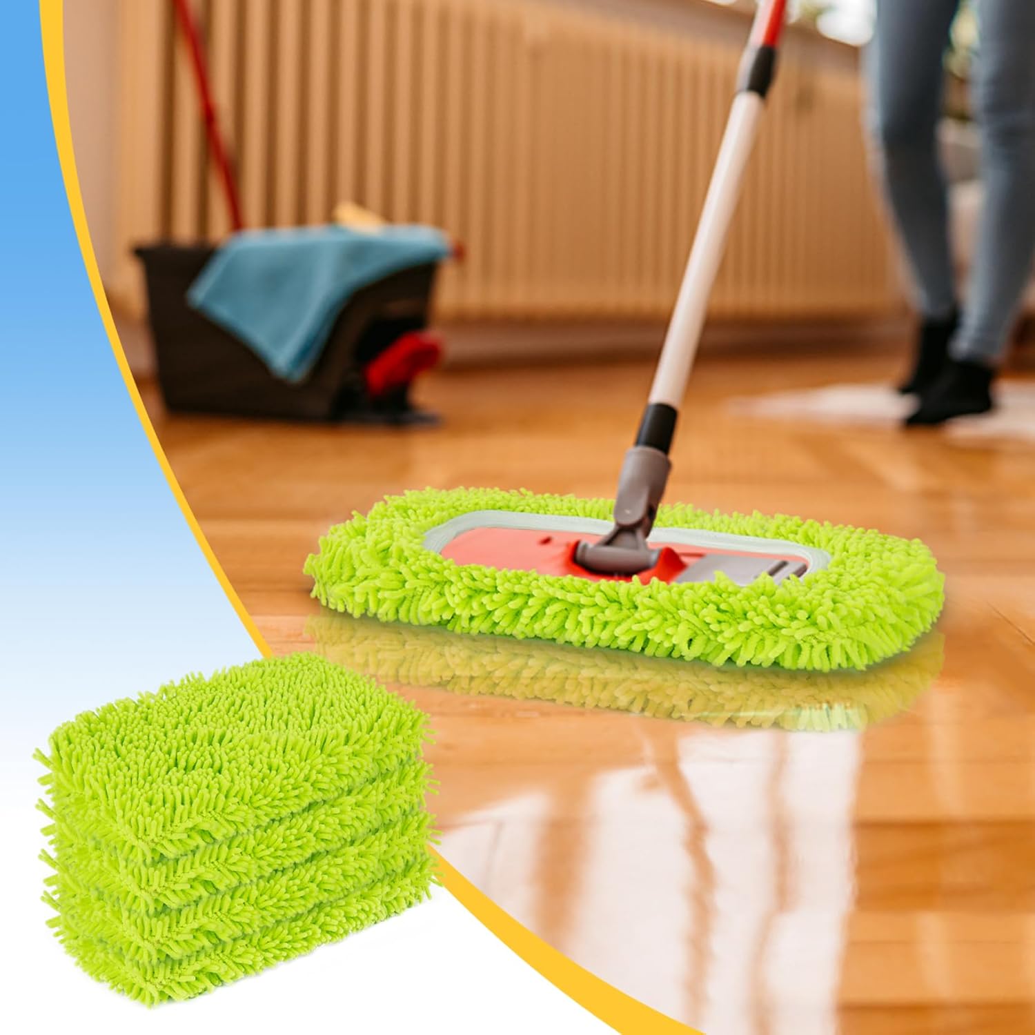 Reusable Dry Swiffer Mop Cloths