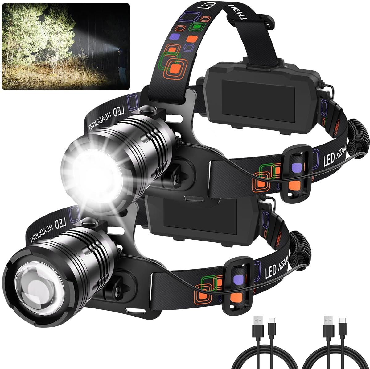 Bright Headlamp for Adults