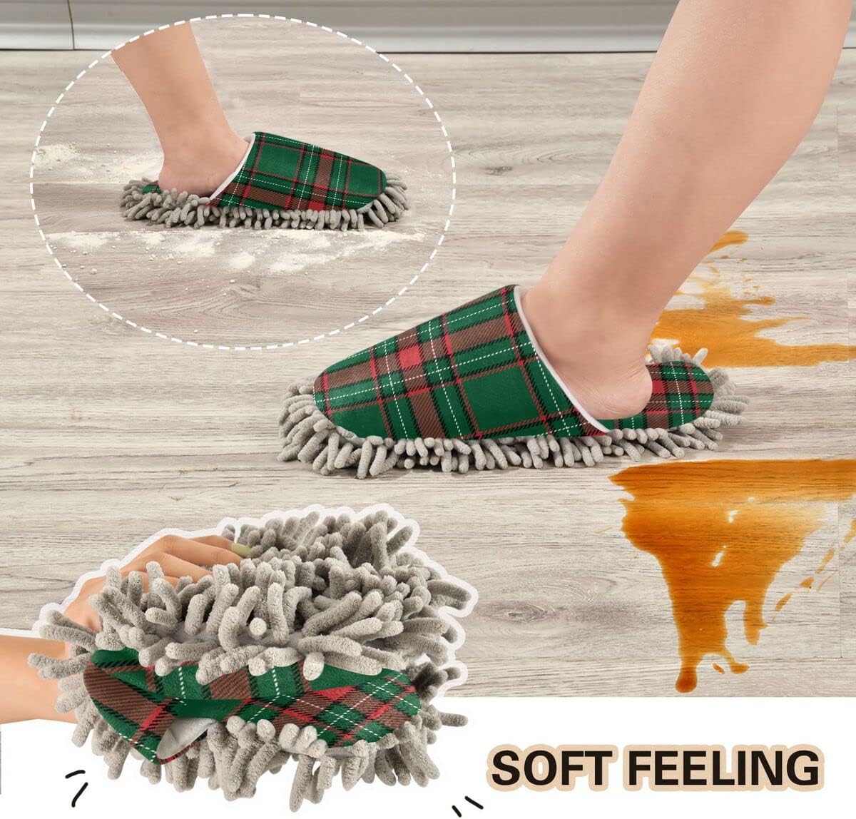 Dominik Tartan Scottish Slippers for Women