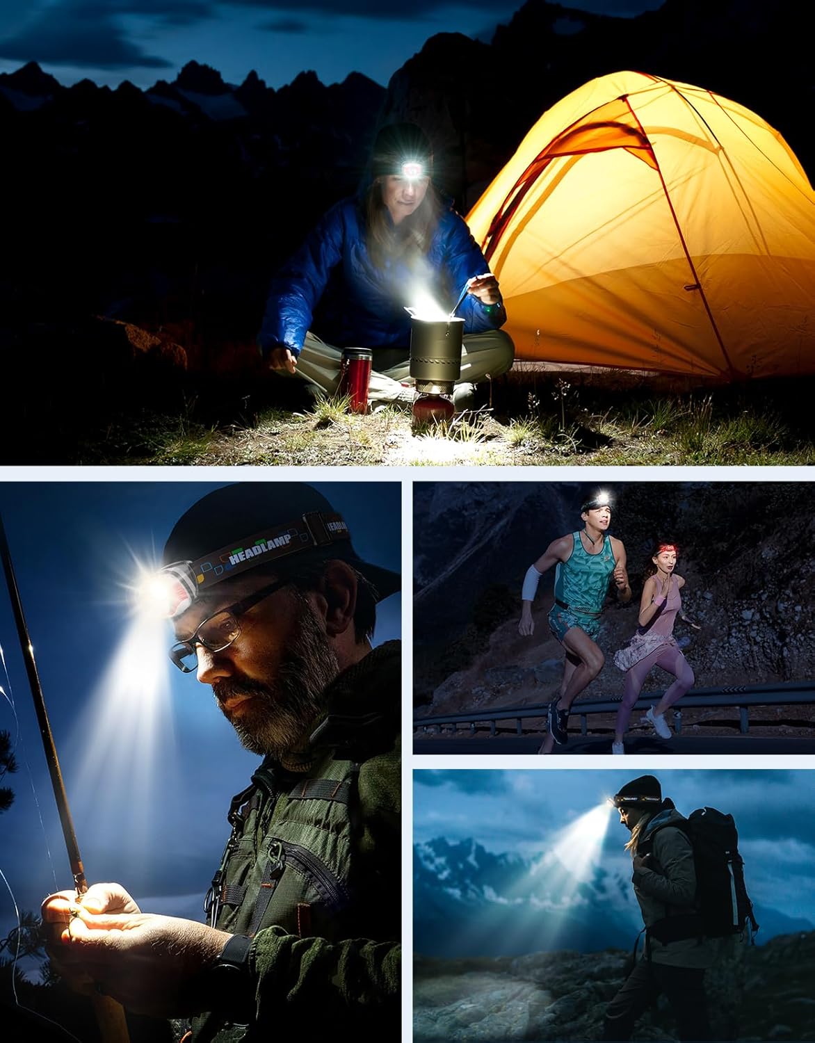 Introducing the High-Lumen Rechargeable Headlamp Your Ultimate Outdoor companion