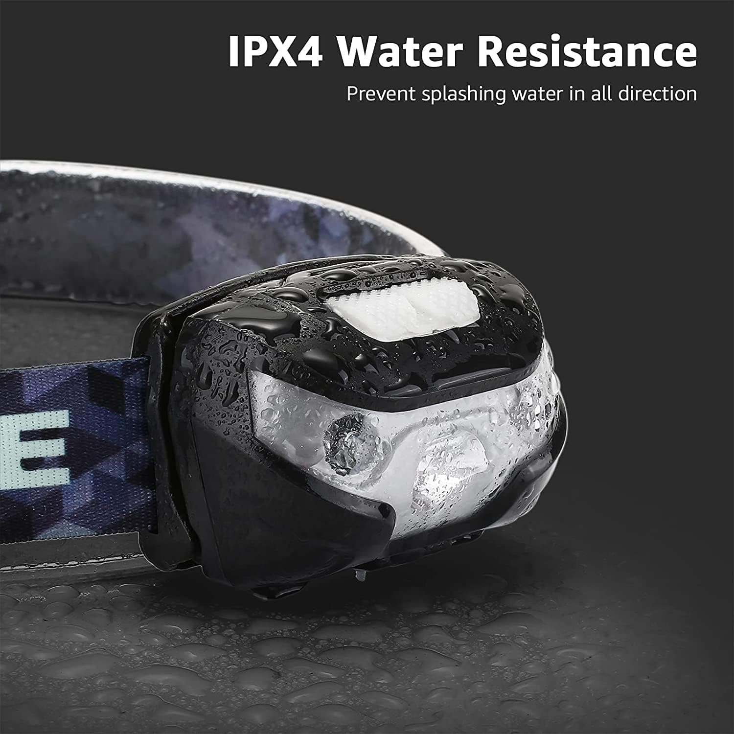 Lepro Super Bright LED Headlamp - Rechargeable Waterproof for Camping Hiking
