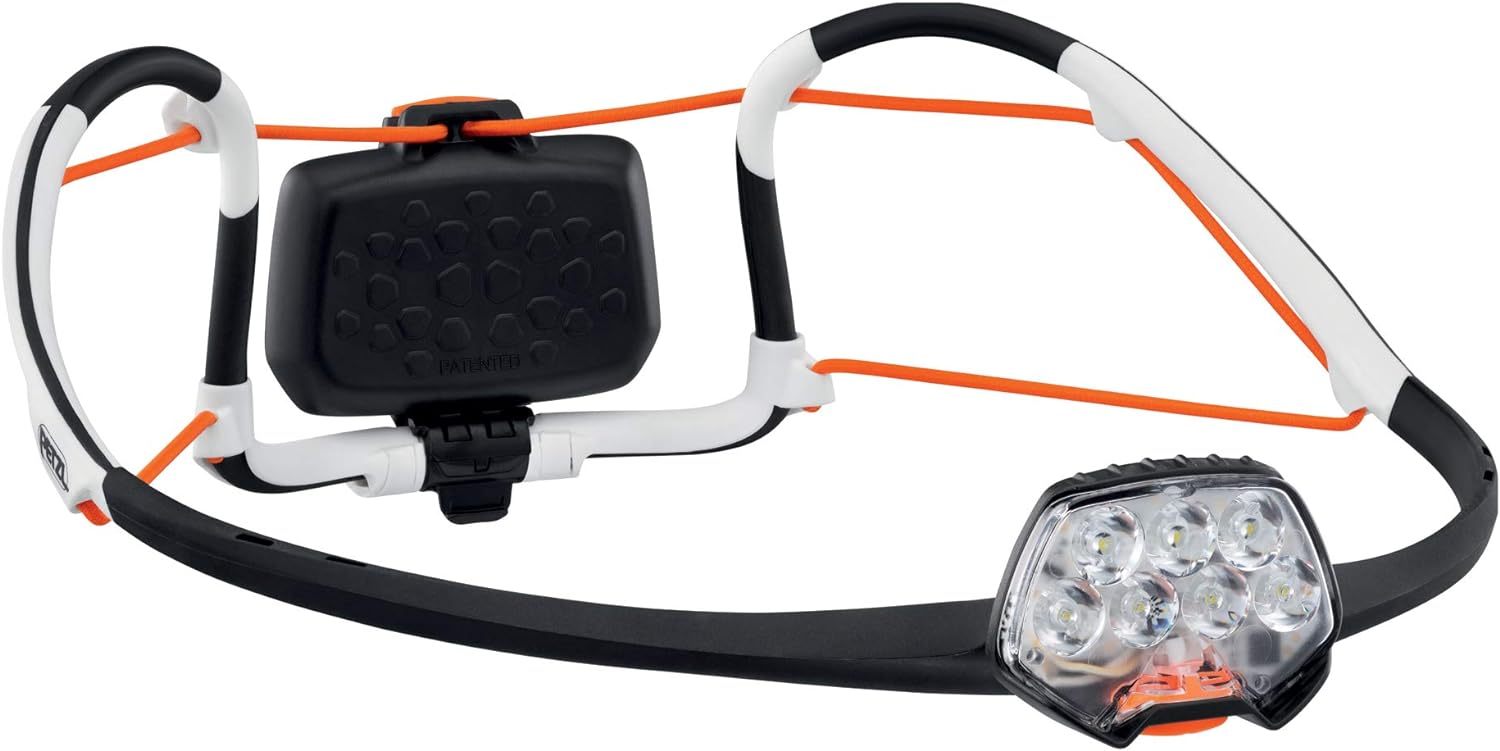 PETZL IKO CORE Rechargeable LED Headlamp - 500 Lumens Lightweight Hole-free