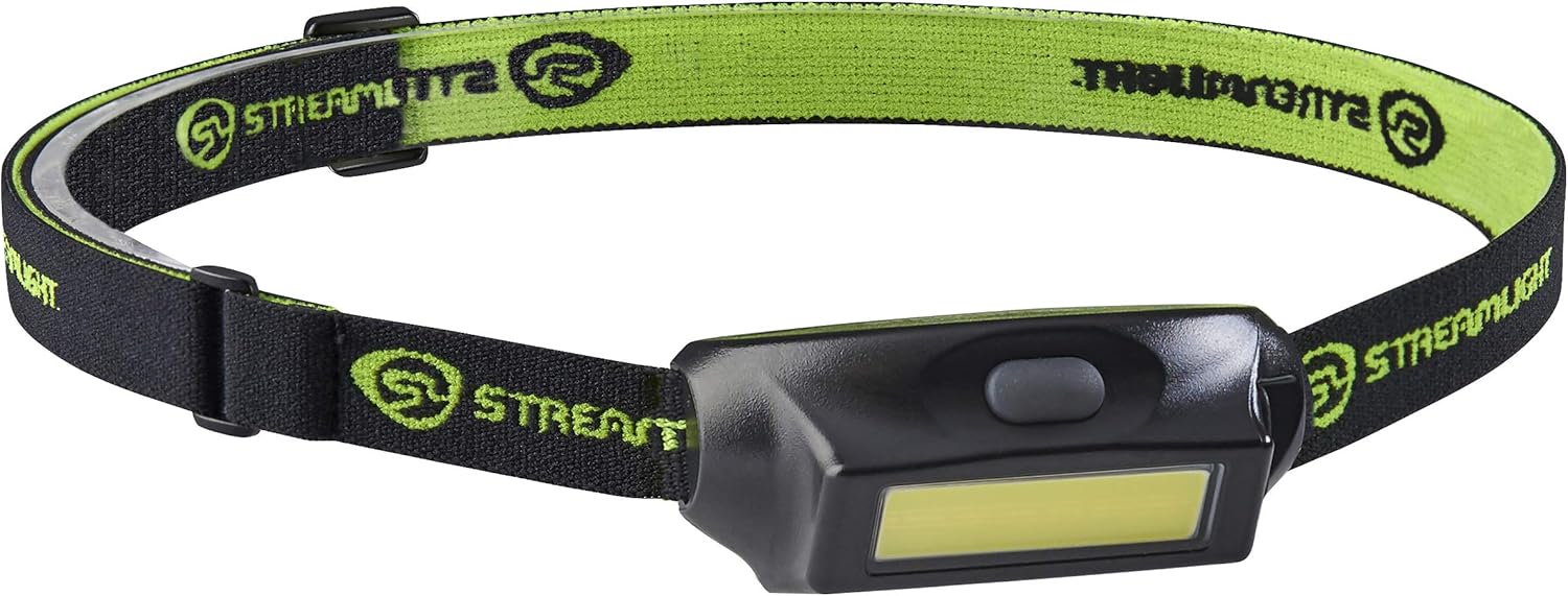 Streamlight 180-Lumen Rechargeable Headlamp with Waterproof Clip 21-Hour Power