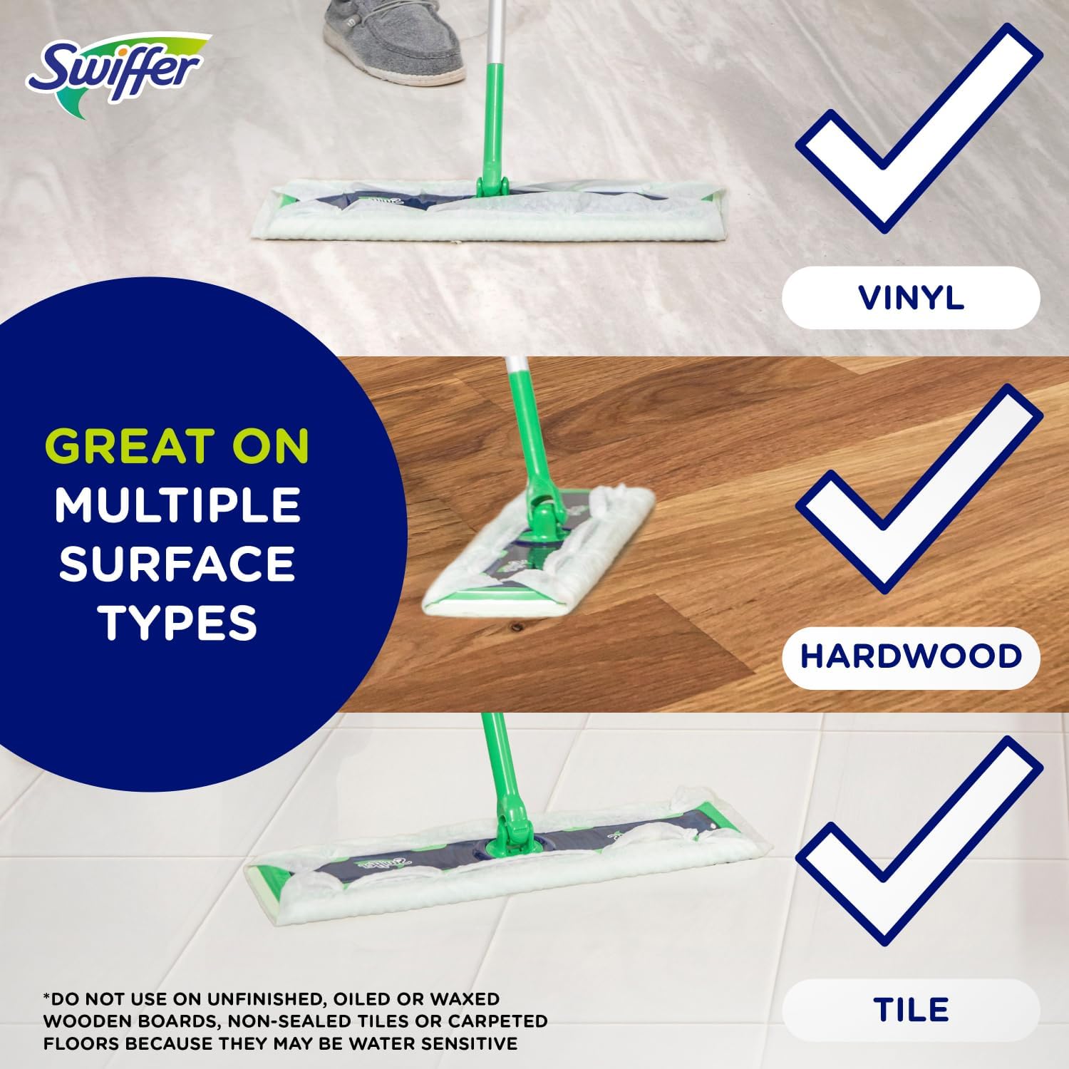 10-Piece Swiffer Sweep Mop XL Set for Deep Cleaning