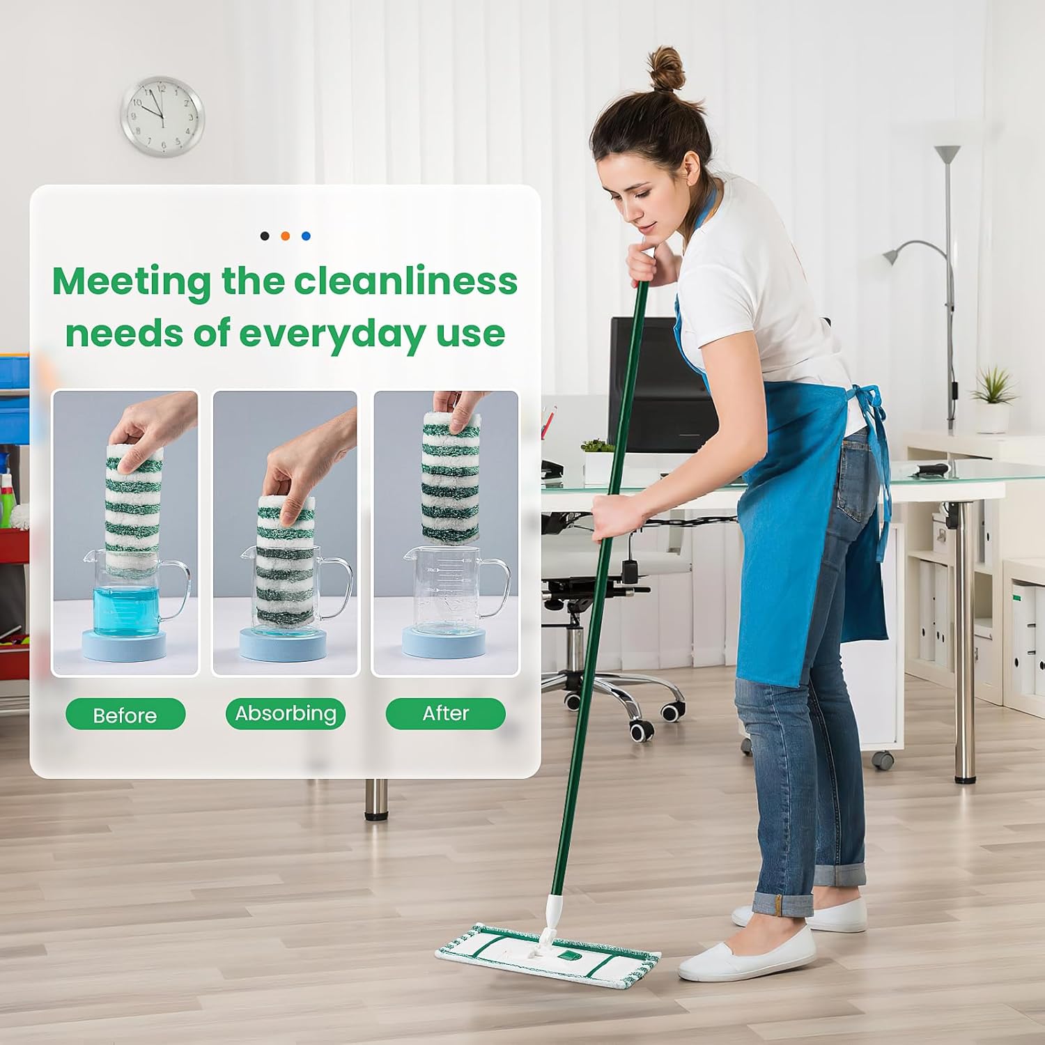 libman 4 pack microfiber mop heads